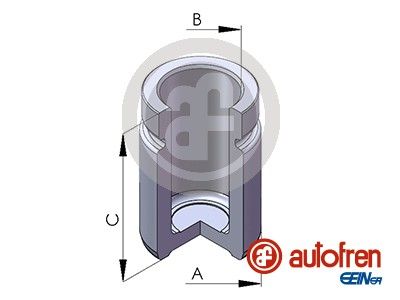 AUTOFREN SEINSA stūmoklis, stabdžių apkaba D02588